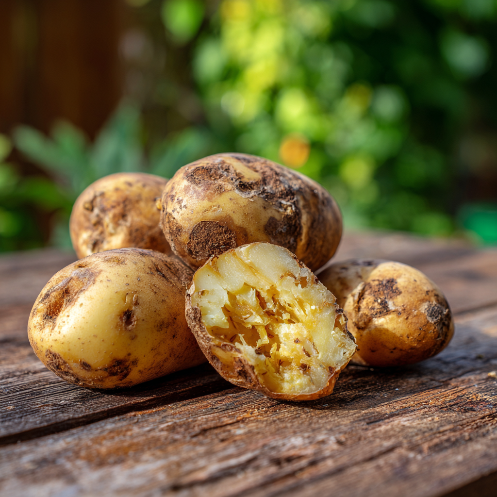 Plíseň bramborová na bramborách – typické projevy, prevence a ošetření natě i hlíz