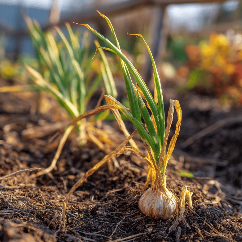 Česnek (Allium sativum) – choroby a škůdci a jejich prevence