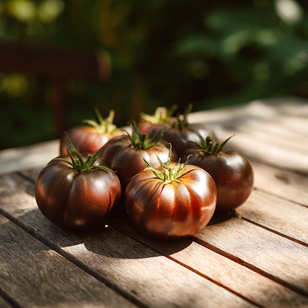 Rajče tyčkové Noire de Crimée (Black From Tula) – pěstování, výsev, péče a sklizeň gurmánské masité odrůdy