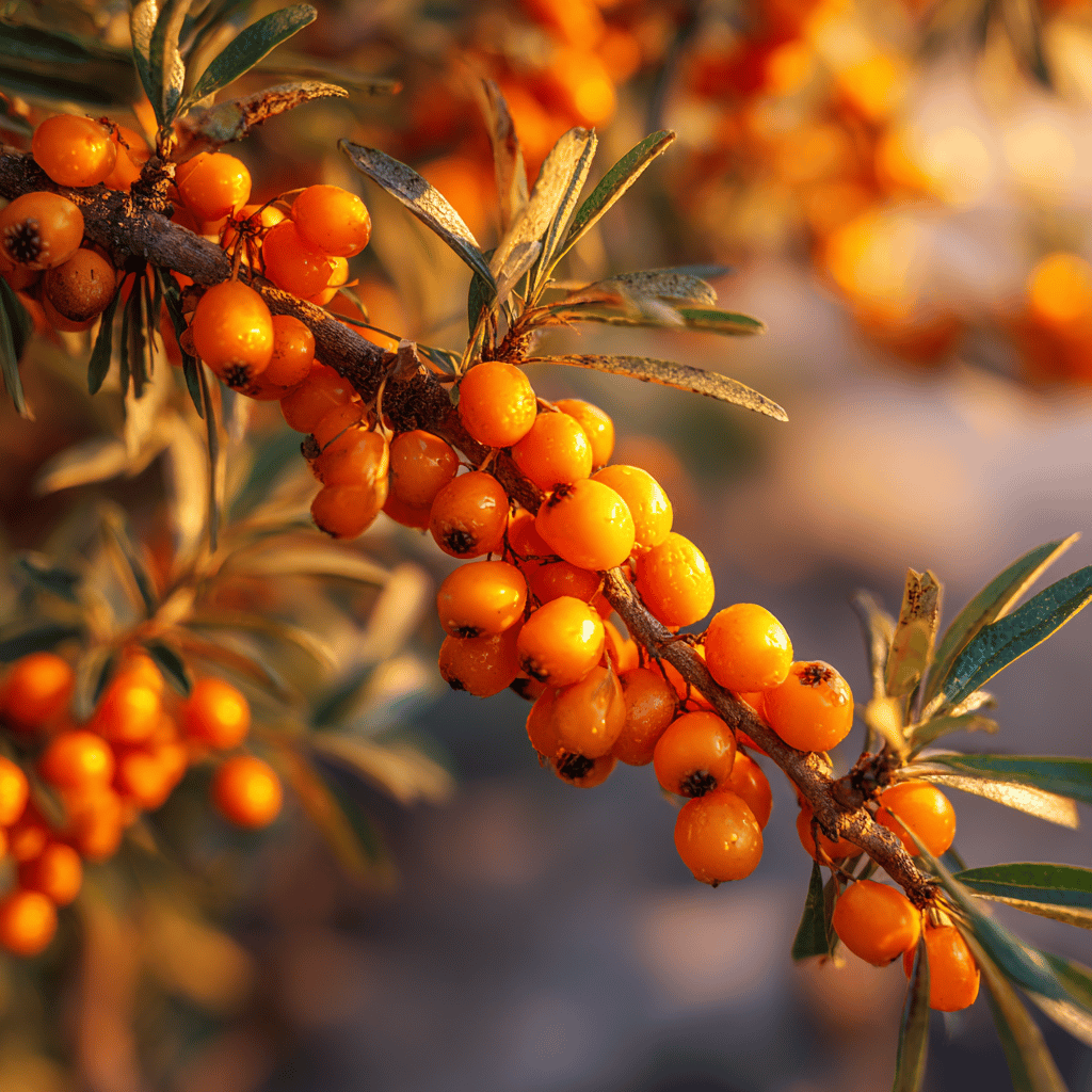 Rychlý průvodce celoroční péčí o rakytník (Hippophae rhamnoides)