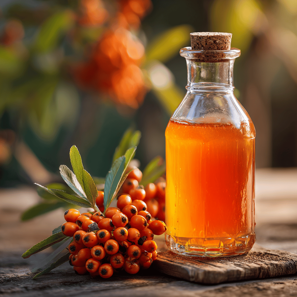 Rakytníkový sirup bez přidaného cukru – svěží a plný vitamínů