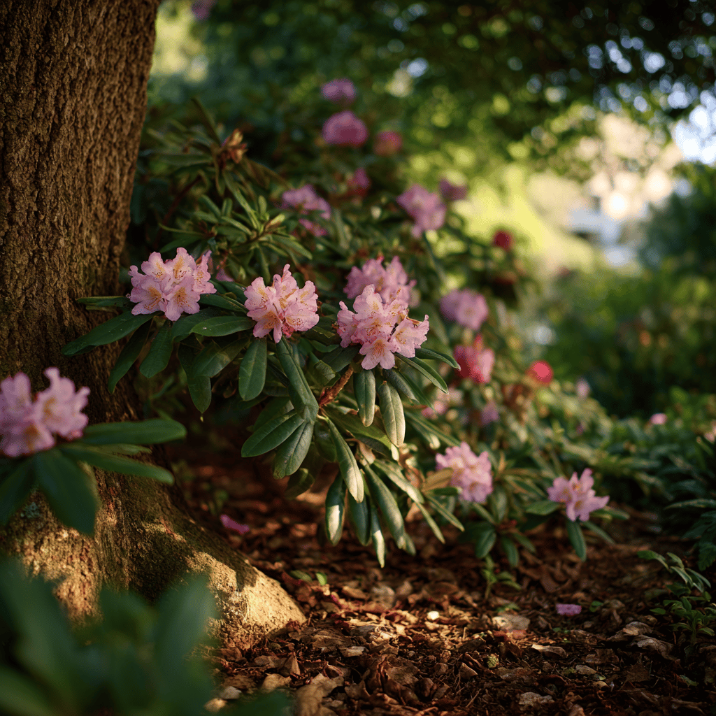 Rododendrony do stínu – kam se hodí a co zvládnou