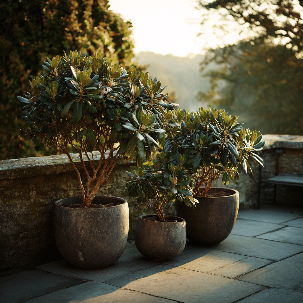 Rododendrony podle výšky – keře pro okraj i střed výsadby