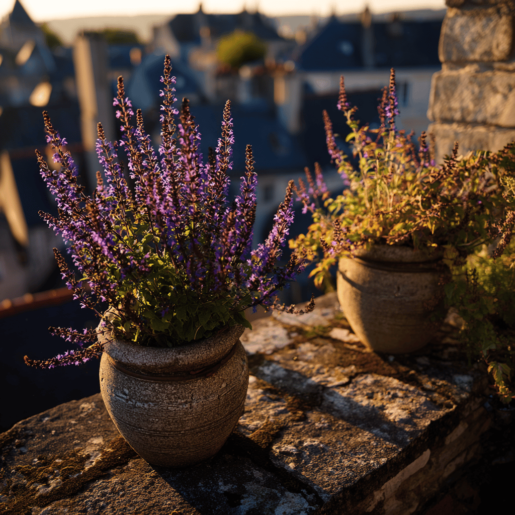 Šalvěj v nádobách – jak pěstovat aromatické trvalky na balkoně a terase