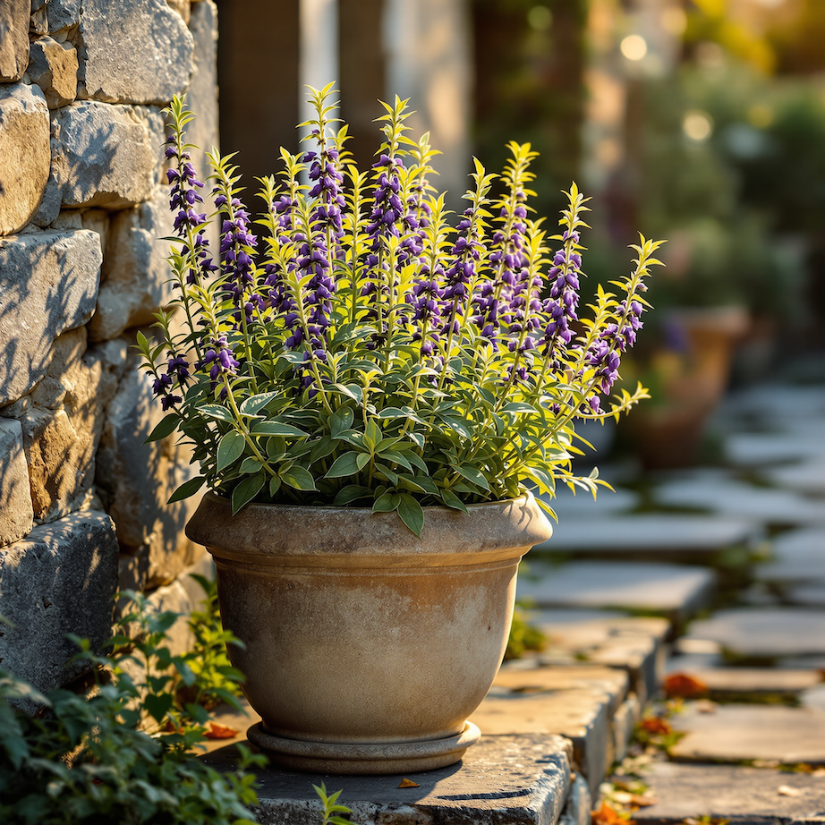 Léčivá šalvěj (Salvia officinalis) – okrasná i užitková bylina