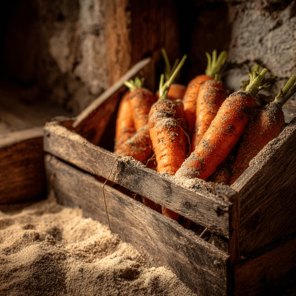 Skladování mrkve (Daucus carota) – jak uchovat úrodu dlouhodobě