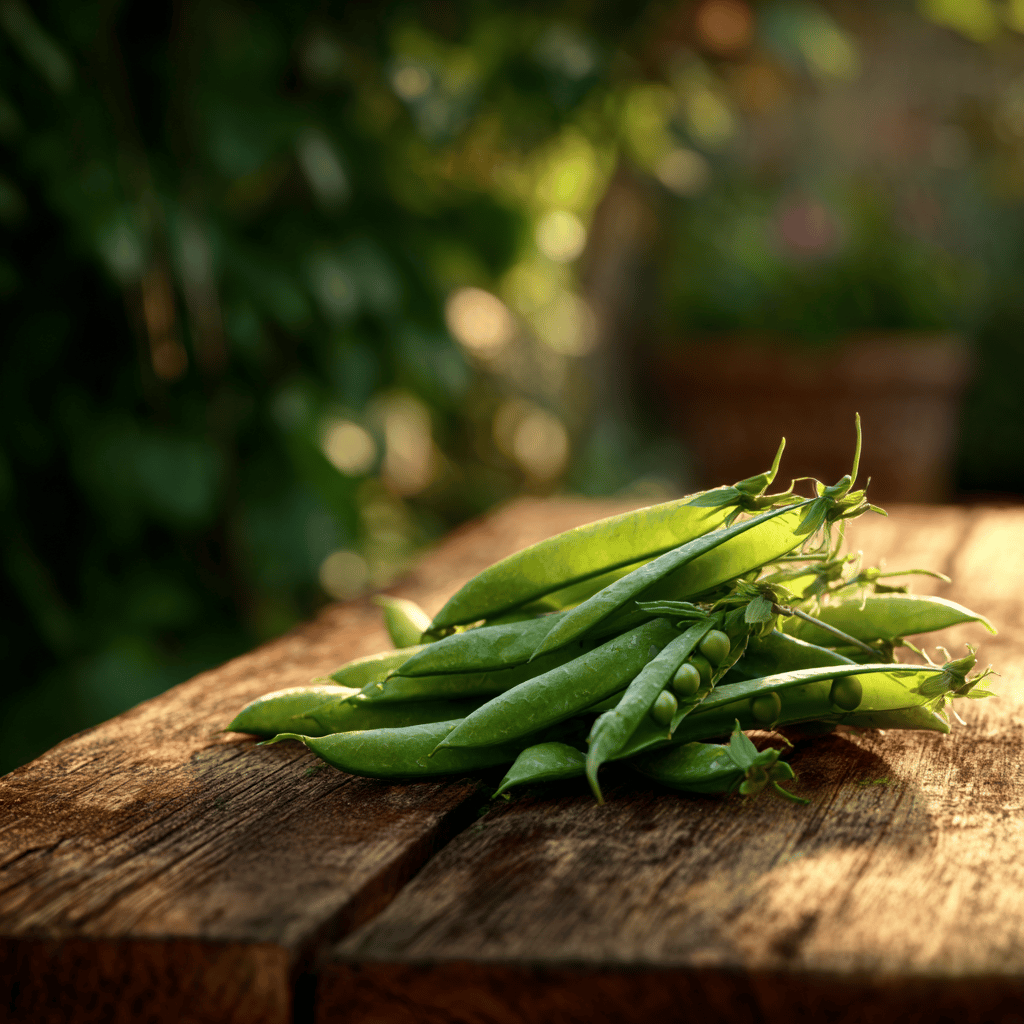 Hrášek (Pisum sativum) – sklizeň a skladování pro sladké, křehké a čerstvé lusky