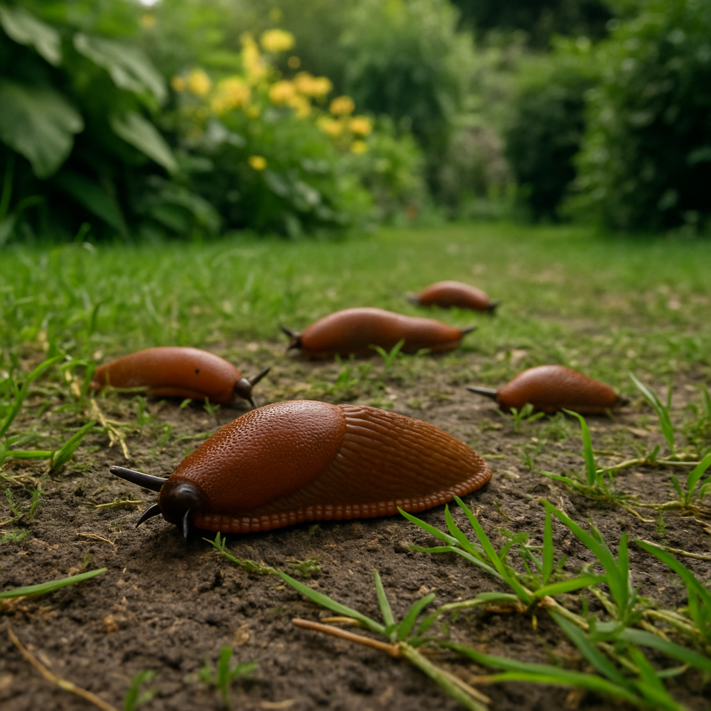 Slimáci – bariéry, pasti a indické běžce