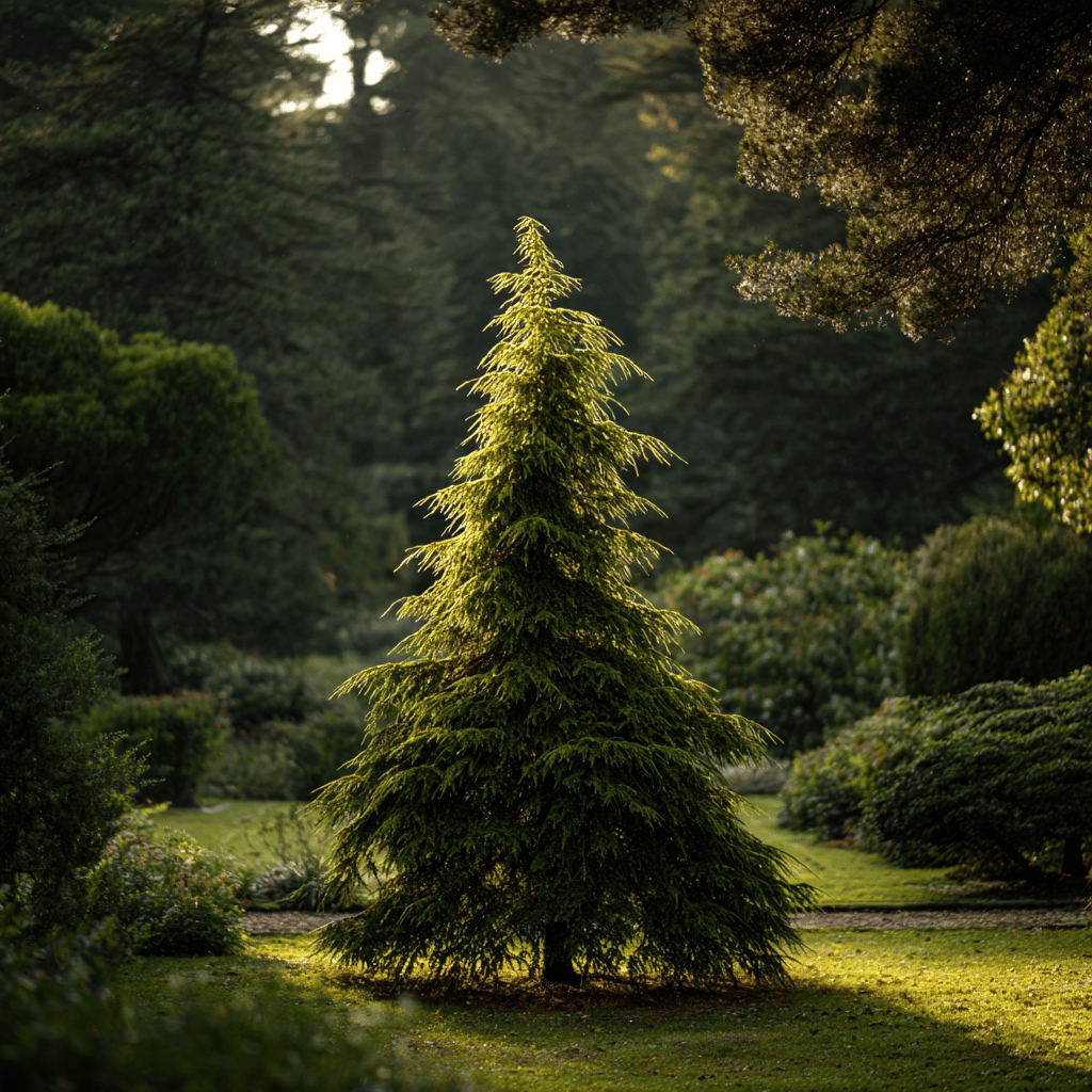 Smrk omorika (Picea omorika) – elegantní, štíhlý a odolný