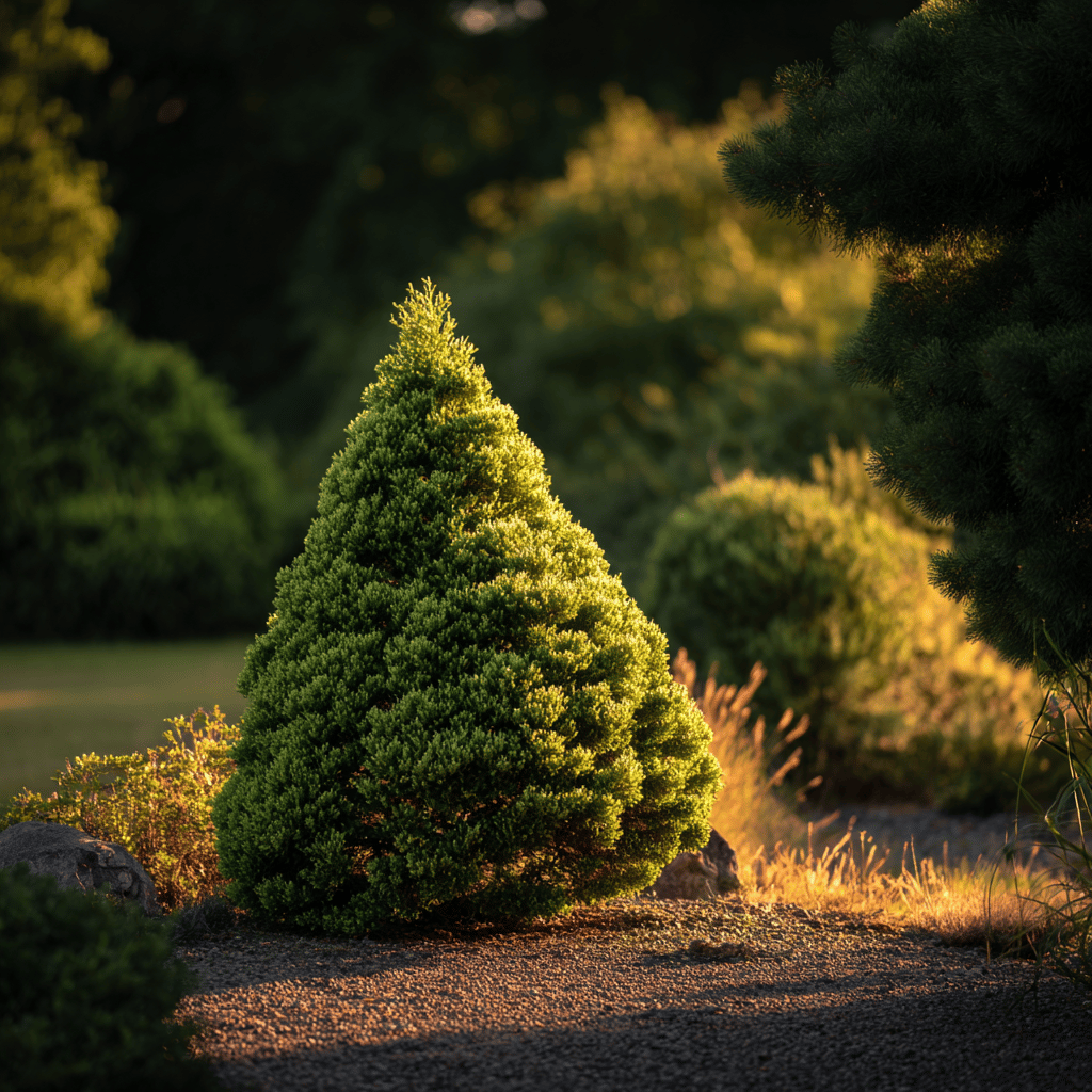 Smrk sivý (Picea glauca) – kompaktní smrk pro menší zahrady