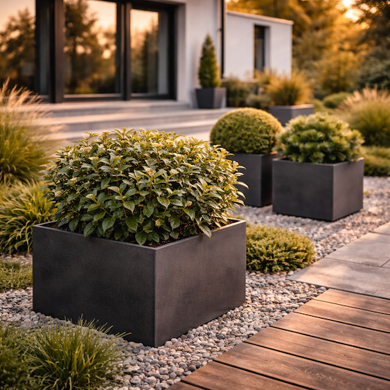 Stálezelené keře do nádob – co funguje celoročně na terase i balkoně