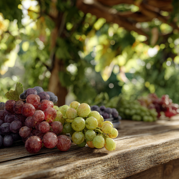Stolní odrůdy vinné révy (Vitis vinifera) – chuť, velikost hroznů a výběr do zahrady