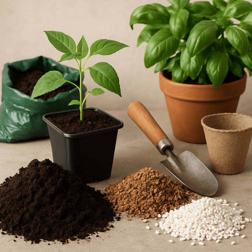 Přesazování rostlin – kdy stačí substrát doplnit a kdy úplně vyměnit