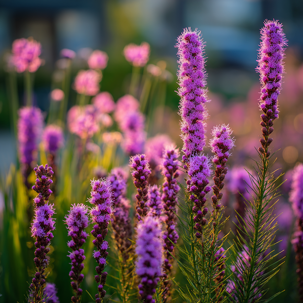 Šuškarda klasnatá (Liatris spicata) – přehled kultivarů a rozdíly v růstu