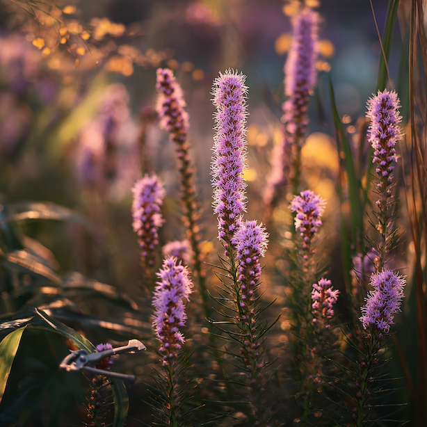 Řez šuškardy (Liatris) – kdy a jak stříhat po odkvětu