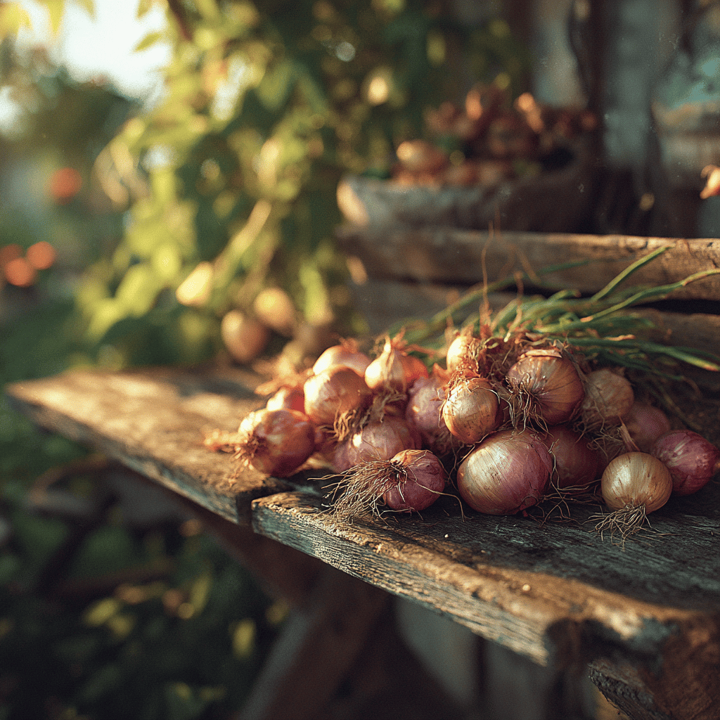 Cibule (Allium cepa) – sklizeň a skladování pro dlouhou trvanlivost a pevné cibule