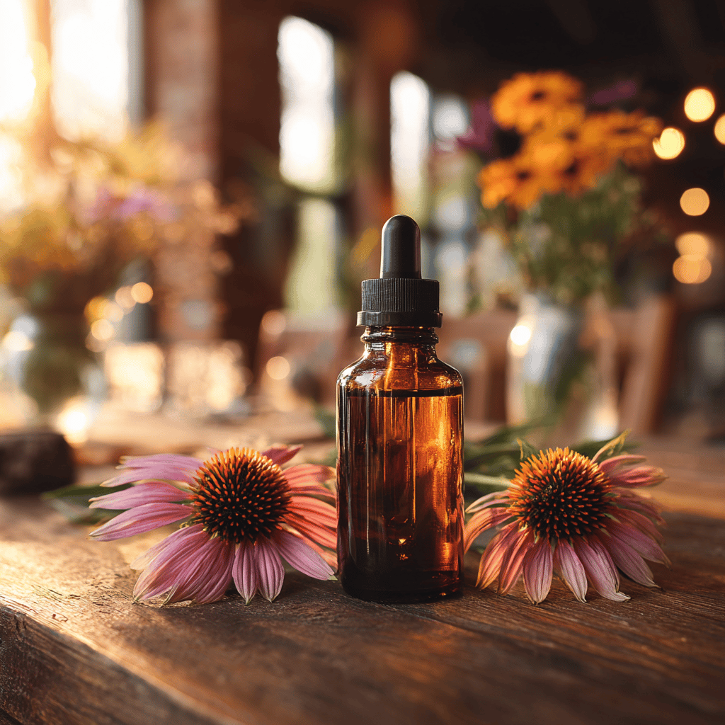 Jak vyrobit domácí tinkturu z třapatkovky – krok za krokem