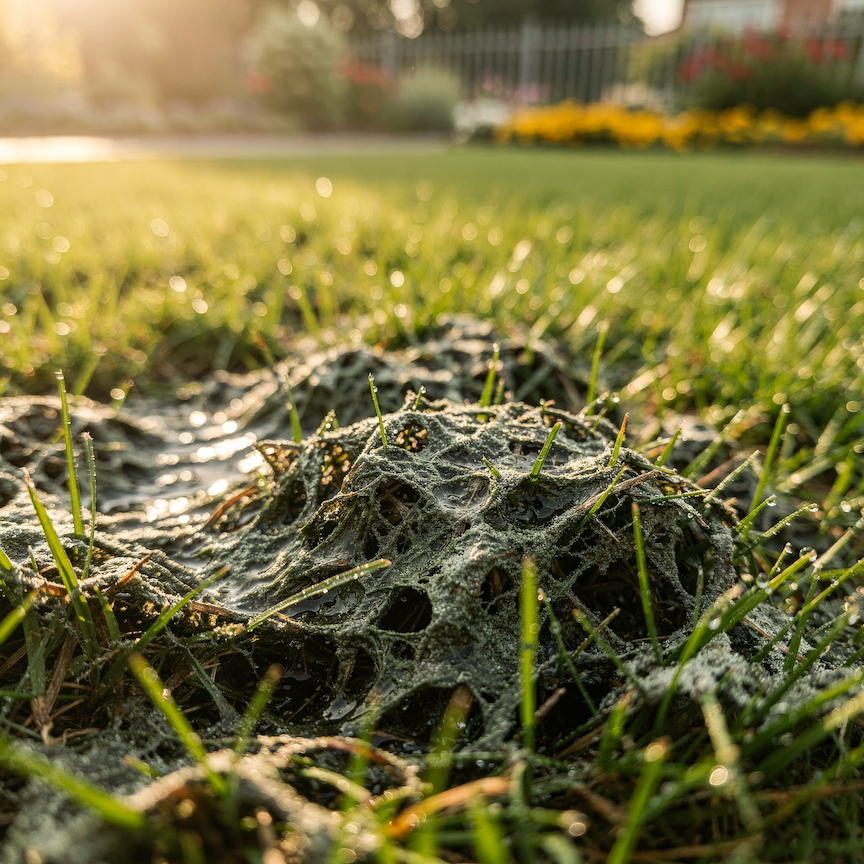 Plíseň travní (Pythium spp.) – jak ji poznat a jak postupovat