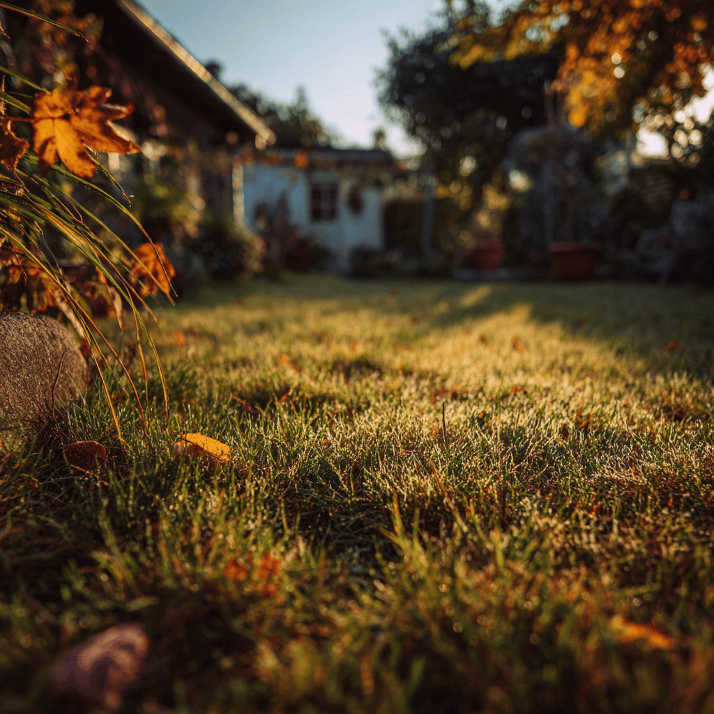 Co ještě udělat s trávníkem na konci října – poslední seč, hnojení a příprava na zimu
