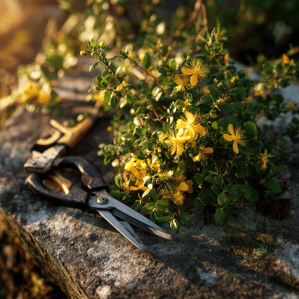 Řez a tvarování třezalky (Hypericum) – kdy a jak zasahovat