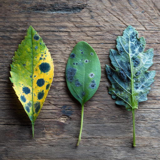 Skvrnitosti listů – hlavní druhy, původci a jak je mezi sebou rozlišit