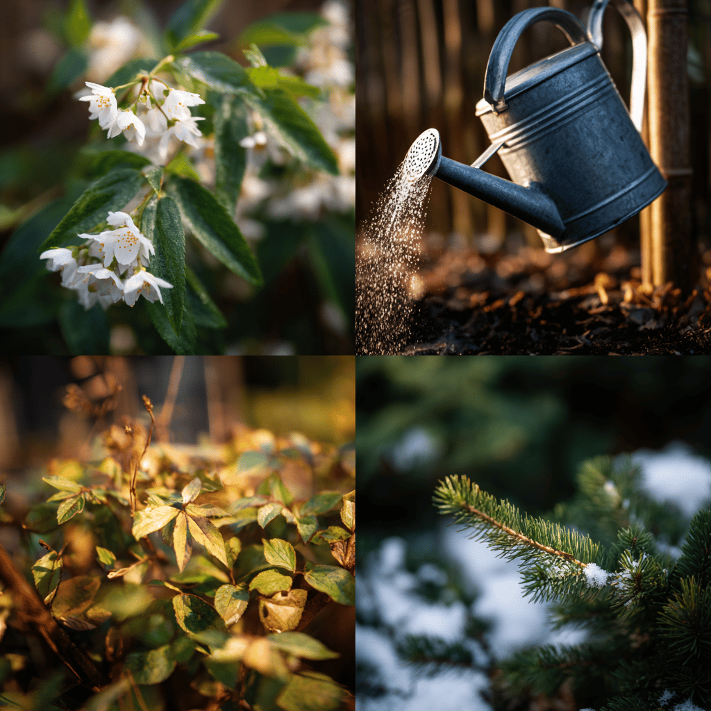Rychlý průvodce celoroční péčí o trojpuk (Deutzia)