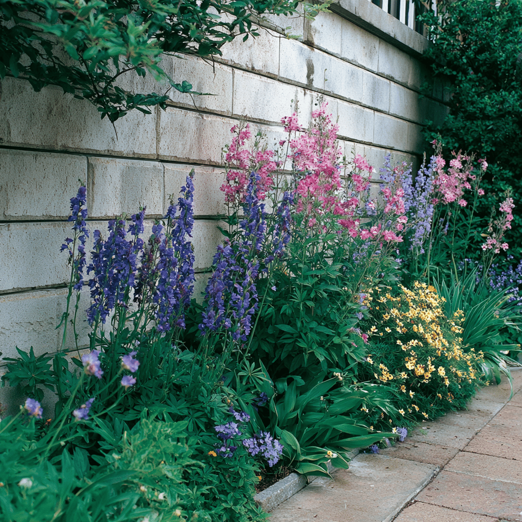 Trvalky ke zdi a plotu – druhy pro suchá a chráněná stanoviště