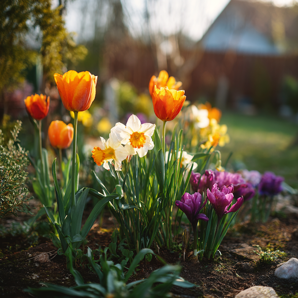 Tulipány, narcisy a krokusy – rozdíly, kvetení a využití v zahradě