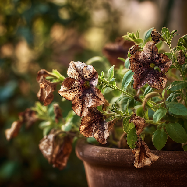 Plíseň bramborová na okrasných lilkovitých rostlinách – petúnie, durman a okrasný lilek