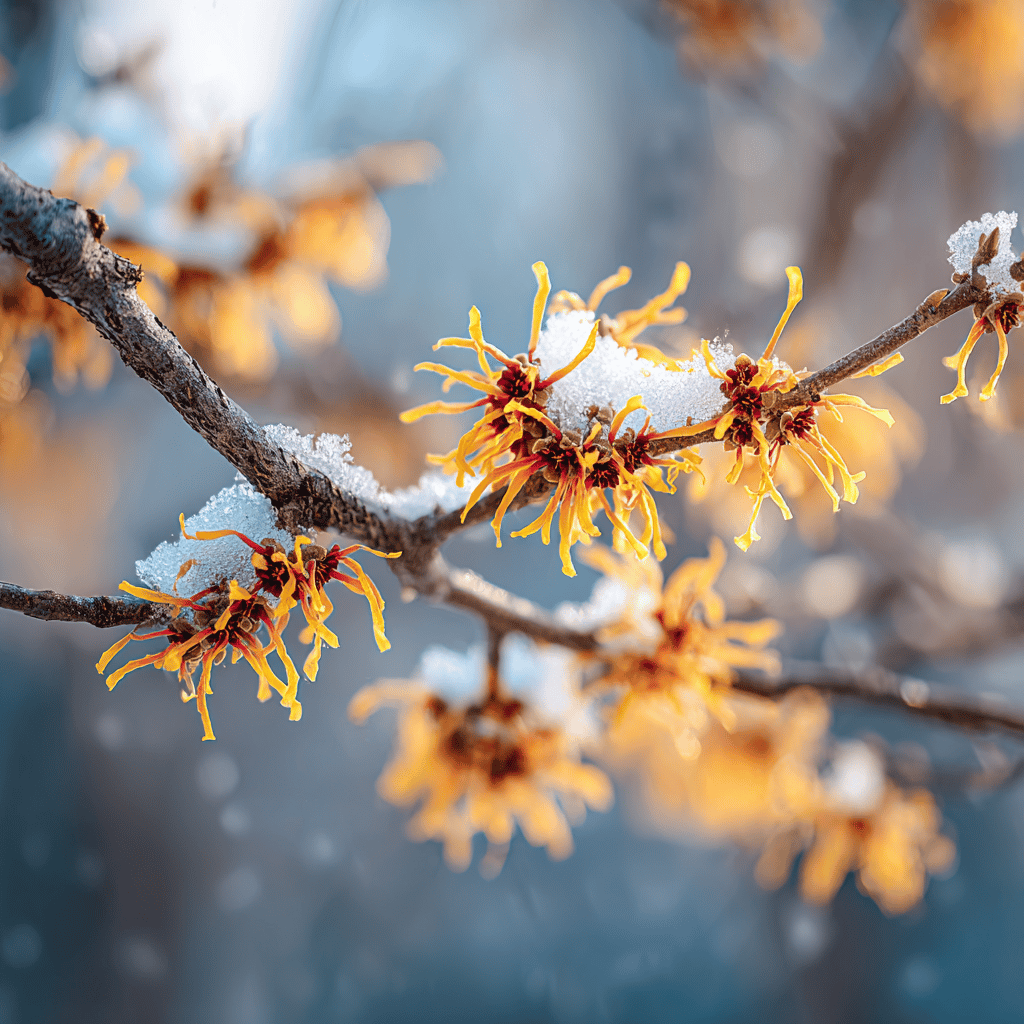 Druhy a kultivary vilínu (Hamamelis) – přehled a charakteristika
