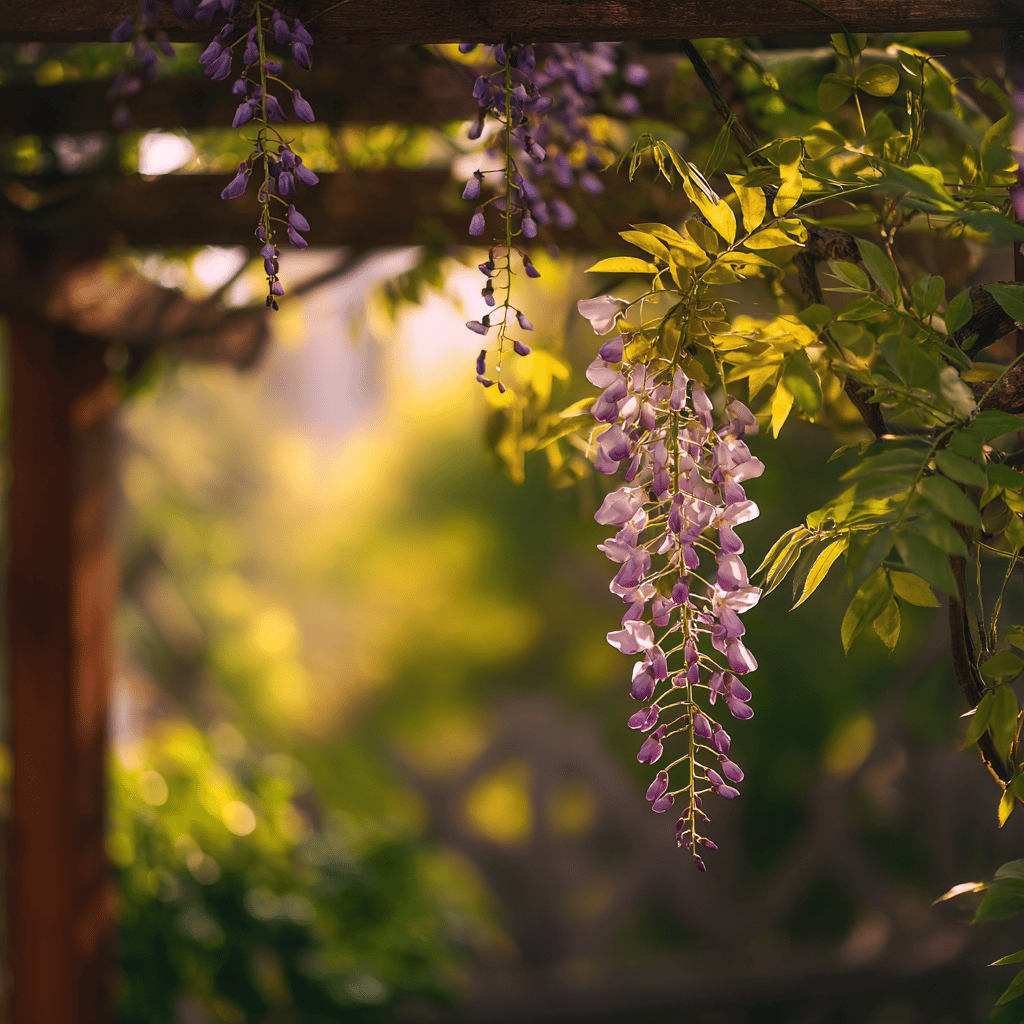 Rychlý průvodce celoroční péčí o vistárii (Wisteria) – hnojení, zálivka a vedení