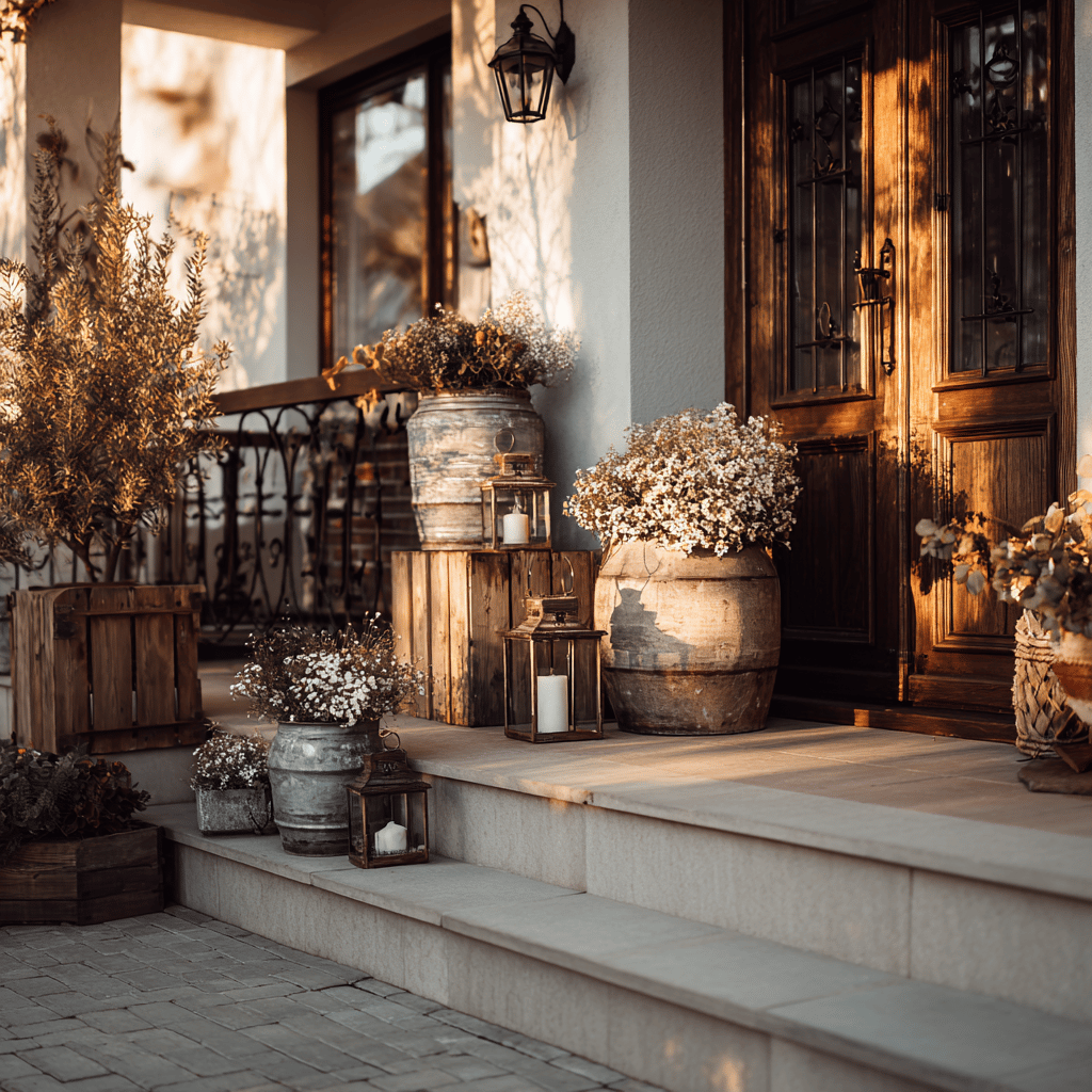 Dekorace a aranžmá v zahradě i interiéru – propojení přírodních materiálů a estetického cítění