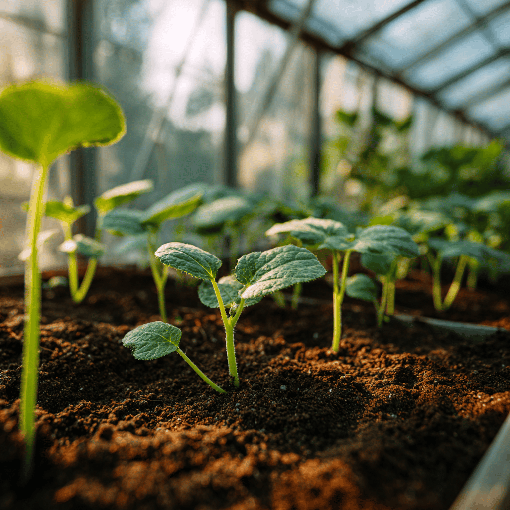 Okurky (Cucumis sativus) – výsev, klíčení a opory pro zdravý růst a bohatou úrodu