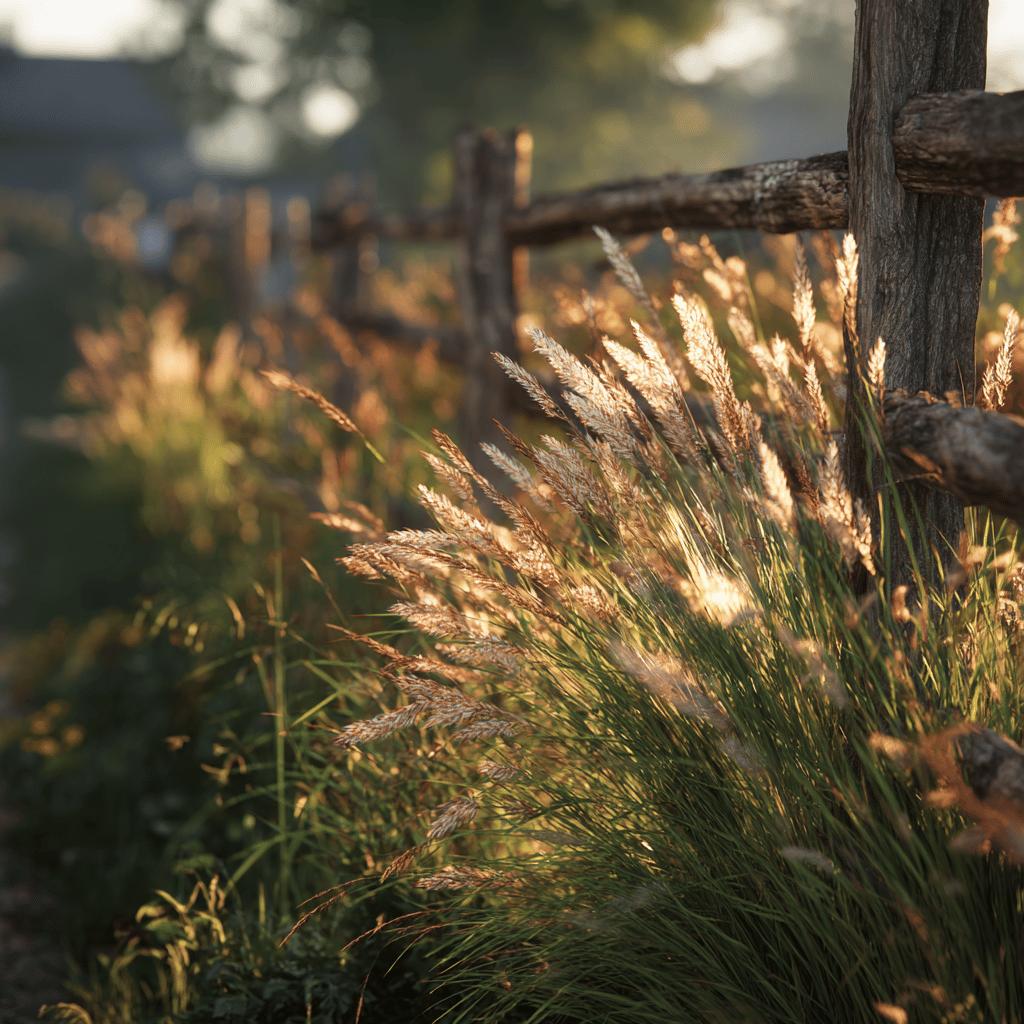 Vysoké trvalky a trávy jako clona – alternativa k plotům