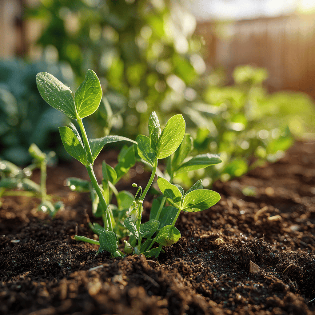 Hrášek (Pisum sativum) – výsadba a pěstování pro sladké, křehké lusky