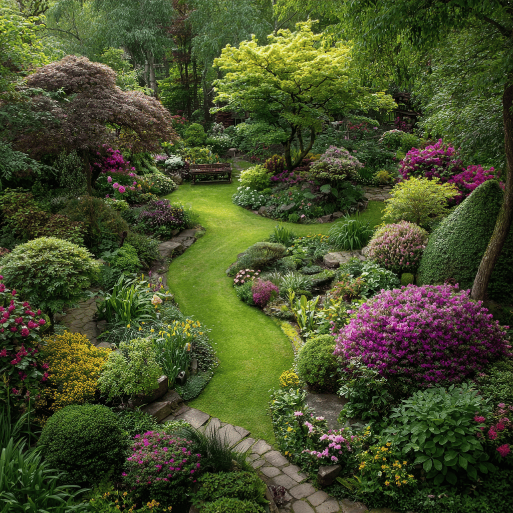 Nevhodné materiály a přehnané řezy – co do zahrady bez trávníku nepatří