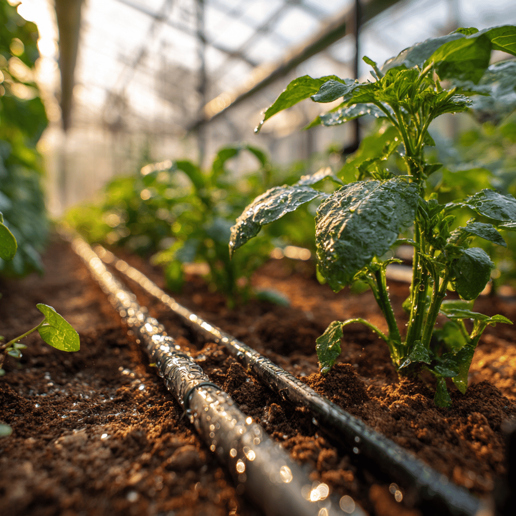 Zavlažování ve skleníku – co funguje a jak předejít přelití a houbovým chorobám
