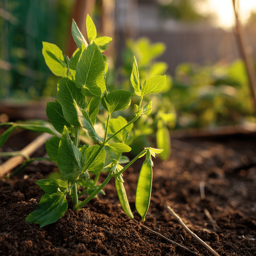Hrášek (Pisum sativum) – hnojení a zálivka pro sladké, křehké a bohaté lusky