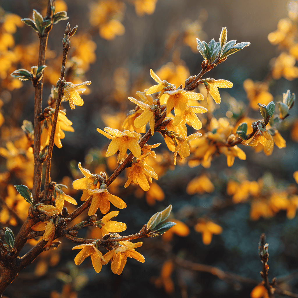Rychlý průvodce celoroční péčí o zlatici (Forsythia)