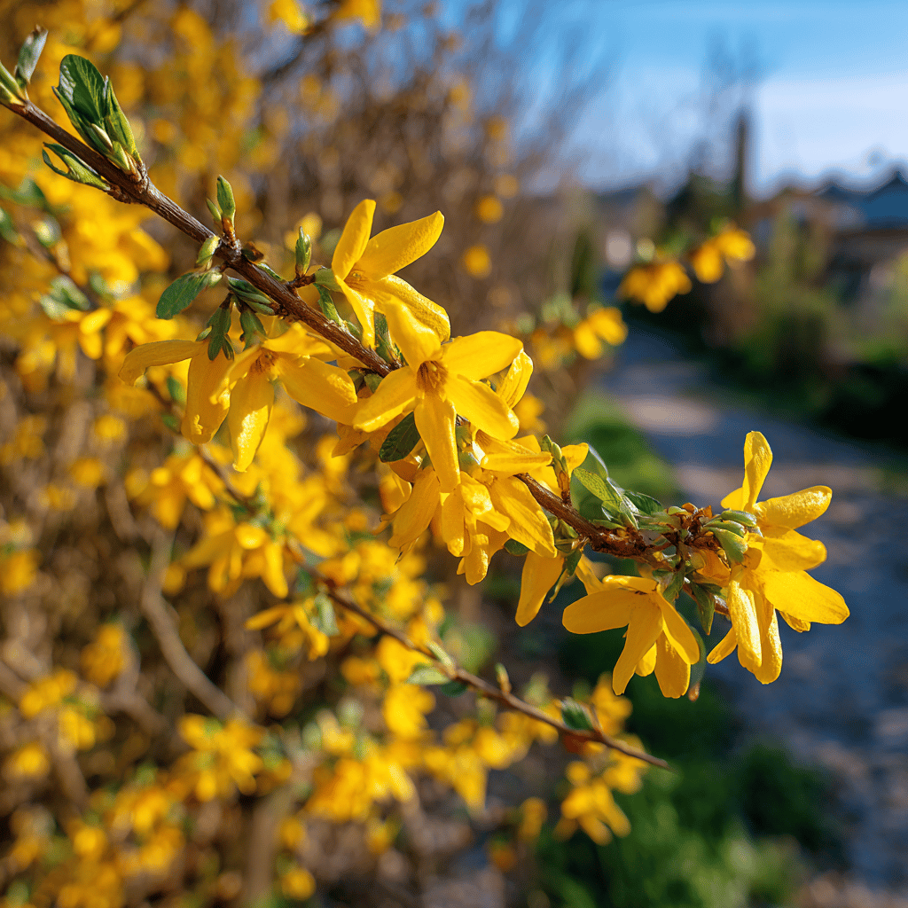 Zlatice (Forsythia) – pěstování a stanoviště