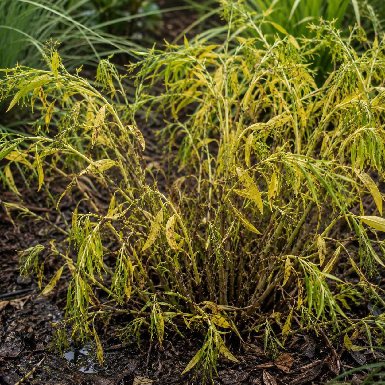Choroby amsonie (Amsonia) – žloutnutí listů, poléhání a problémy při pěstování