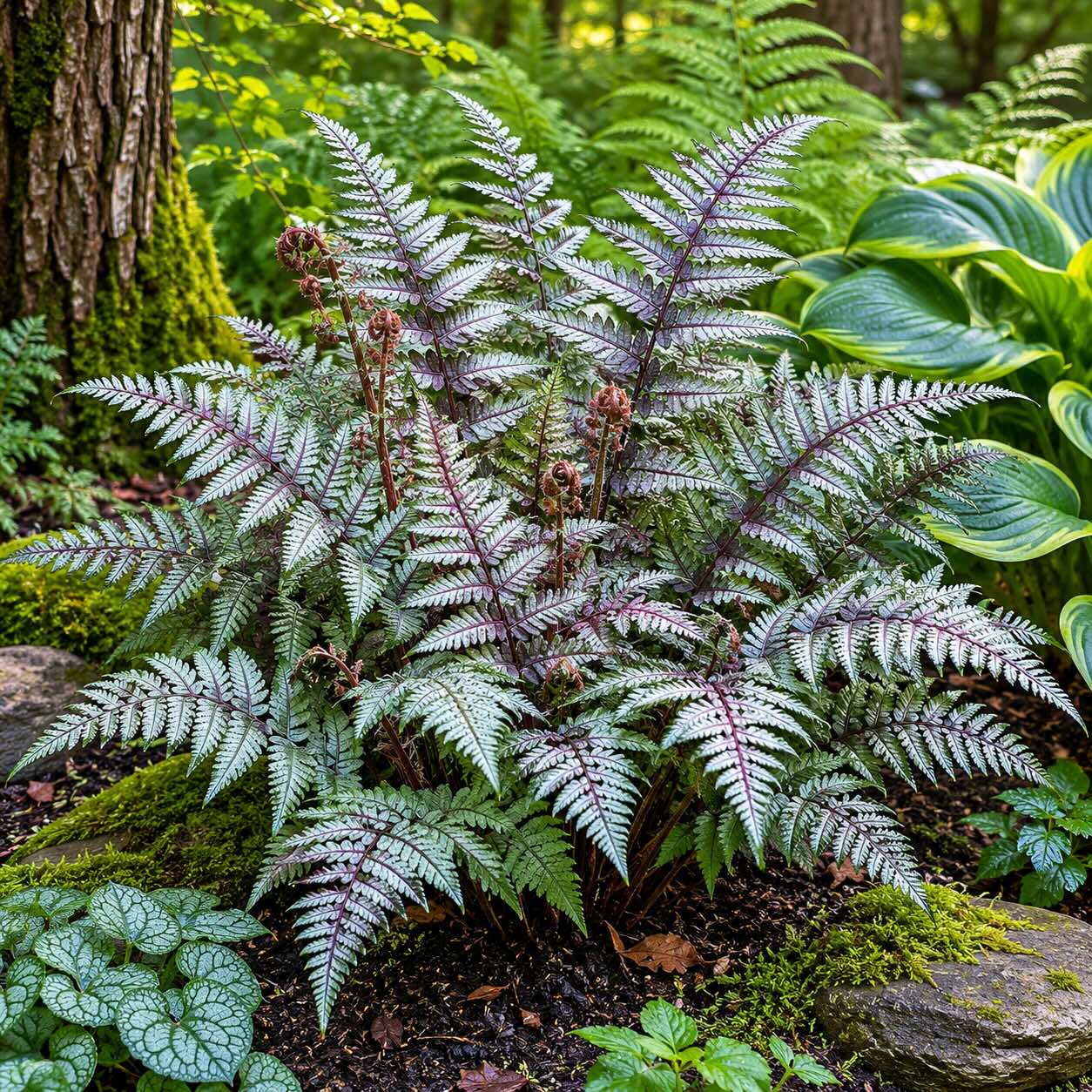 athyrium-niponicum-v-podrostove-stinne-vysadbe