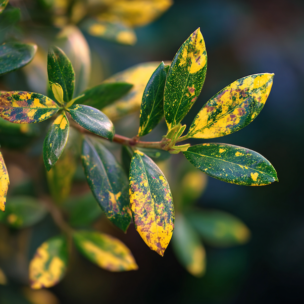 aucuba-japonica-poskozeni-listu-skvrny-a-zloutnuti-v-dusledku-stresu