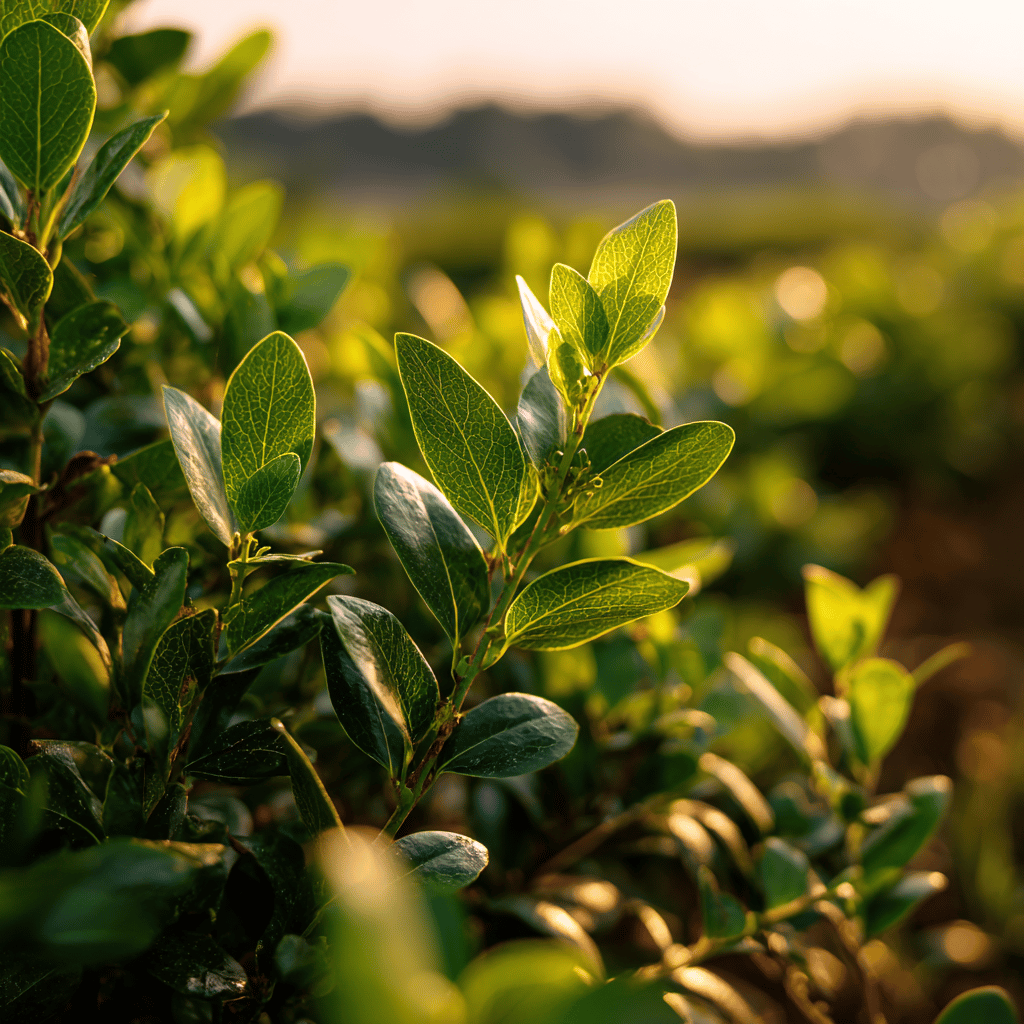 brslen-euonymus-zdravy-porost-s-mladymi-vyhony-na-slunci