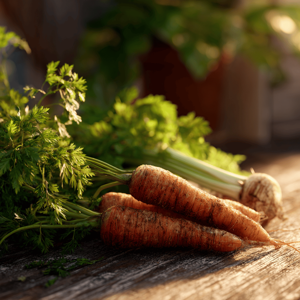 cerstva-mrkev-s-nati-na-drevenem-stole-ve-slunecnim-svetle