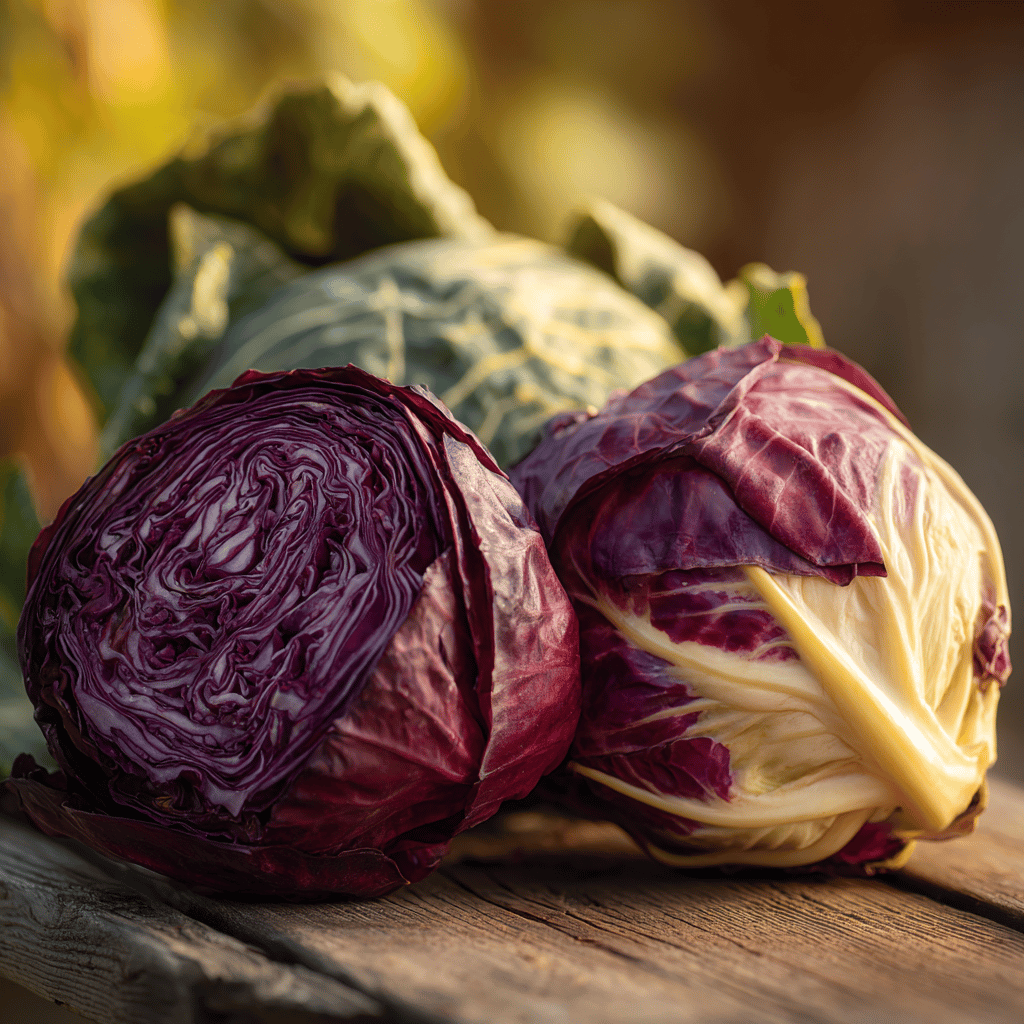 cerstve-bile-a-cervene-hlavky-zeli-po-sklizni-na-drevenem-stole