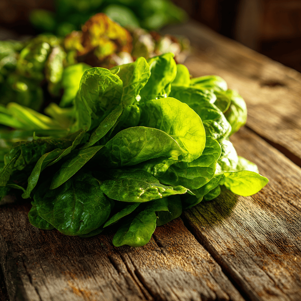 cerstve-listy-spenatu-na-drevenem-stole-v-prirozenem-svetle
