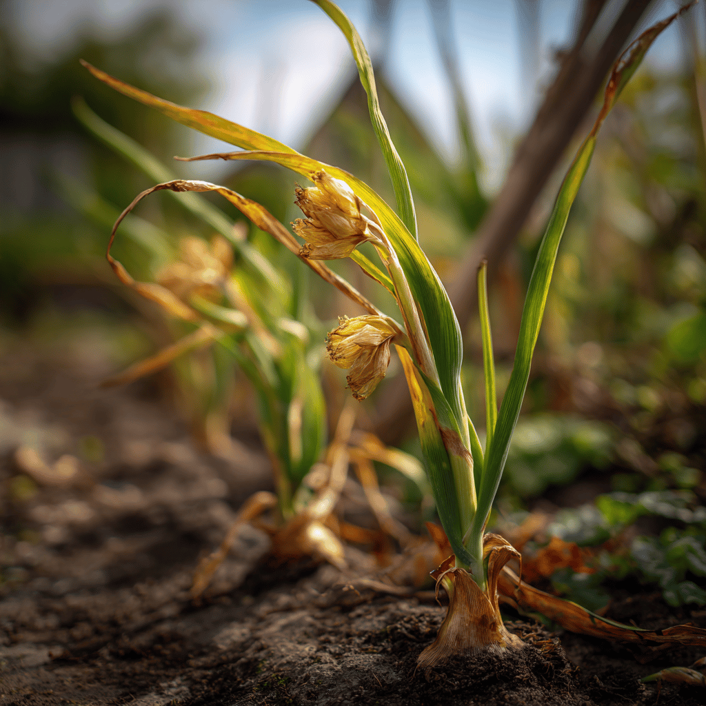 cesnek-se-zloutnoucimi-a-zasychajicimi-listy-priznaky-chorob