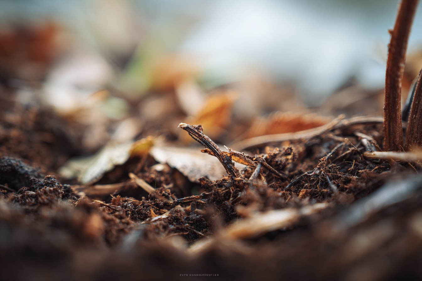 detail-pudy-v-zime-s-organickymi-zbytky-a-prirozenou-ochranou