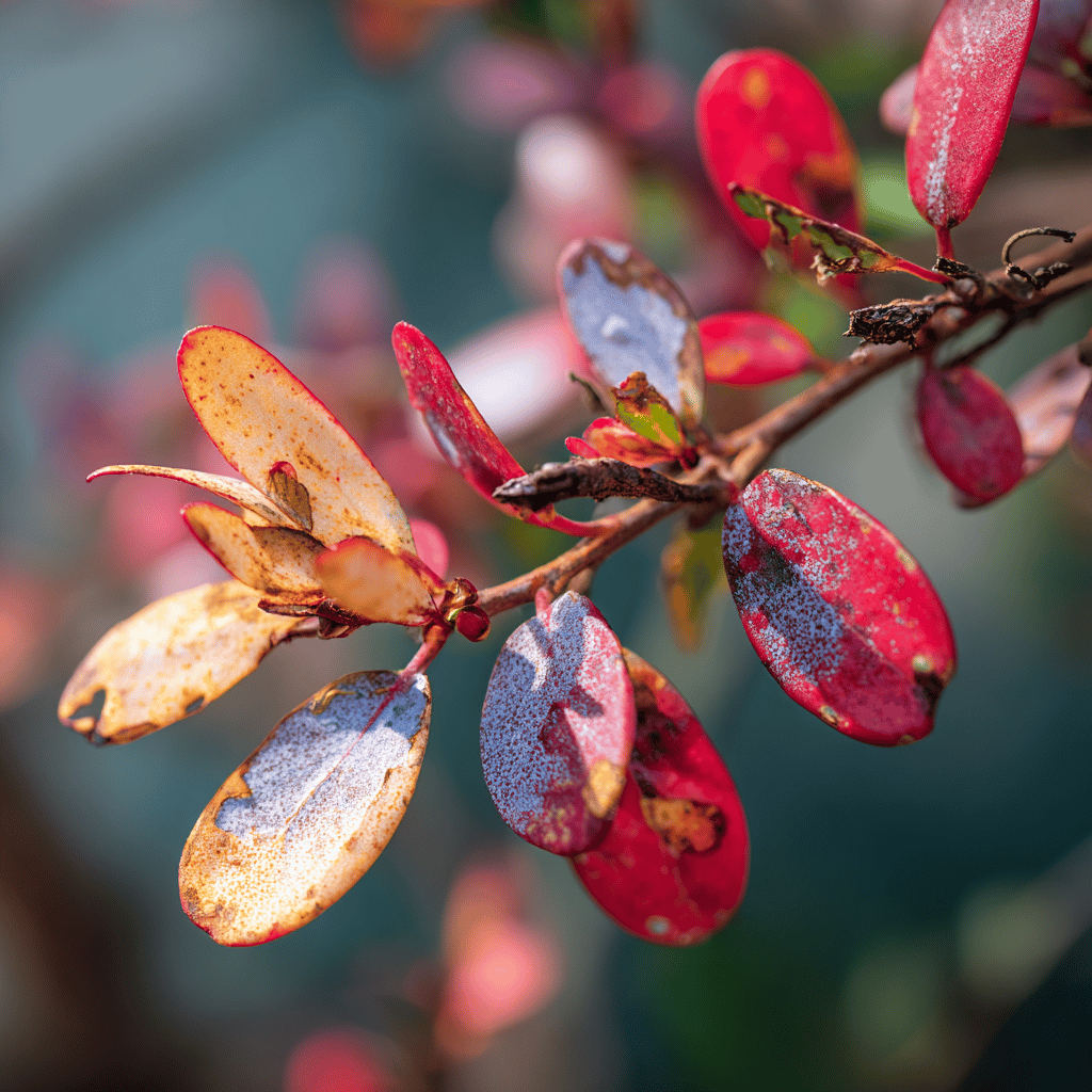 dristal-berberis-listy-napadene-rezi-oranzove-a-hnede-skvrny
